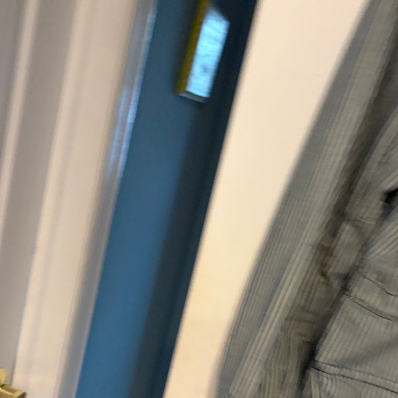 GAP Vintage  Women’s Striped Military Jacket - Navy and White - Picture 5 of 8